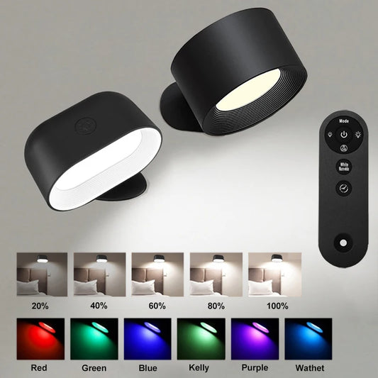 360° Wireless Touch Wall Lamp