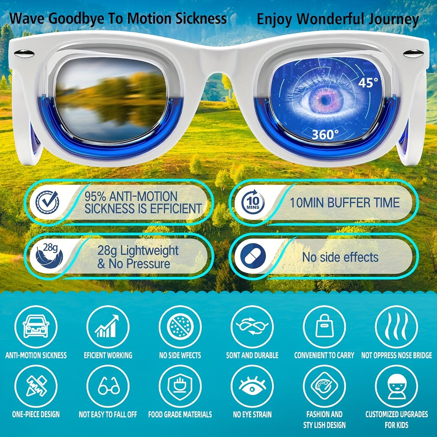 VertiCalm™ Motion Glasses
